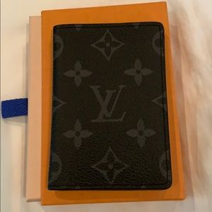 Louis Vuitton Pocket Organizer Monogram Eclipse